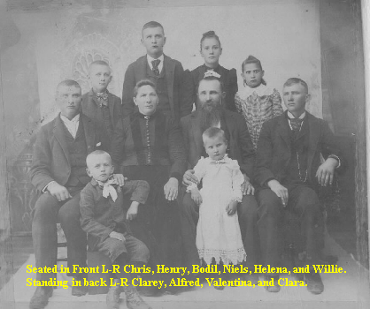 Niels Nielsen Family 1892
